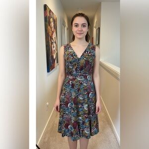 Cacharel silk blend dress